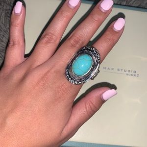 Silver Turquoise Ring